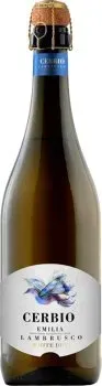 Вино ігристе Cerbio Lambrusco Emilia White Dry біле сухе 0.75л 10,5%