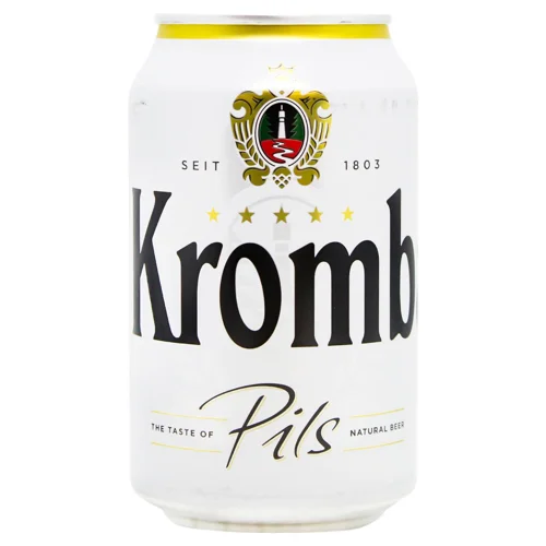 Пиво Krombacher Pils світле фільтроване 4,8% 0,33л
