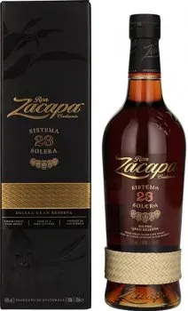 Ром Zacapa Cent від 6-ти до 23-х років витримки 1л 40% в подарунковій упаковці