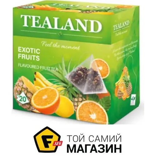 Tealand Чай екзотична ягода у пірамідках 20 шт. 40г