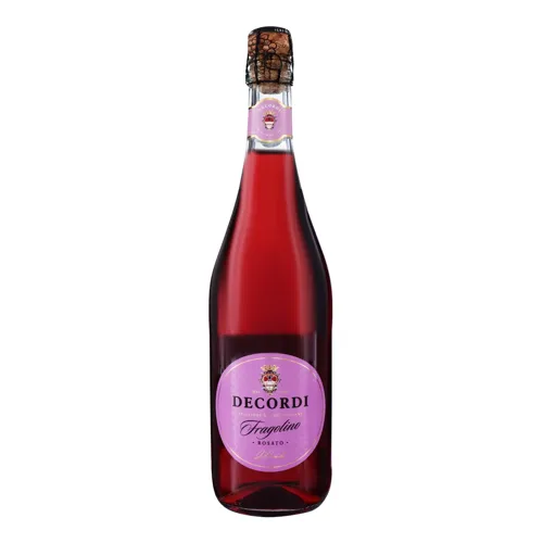 Напій винний 0.75л 7.5% рожевий Fragolino Decordi пл