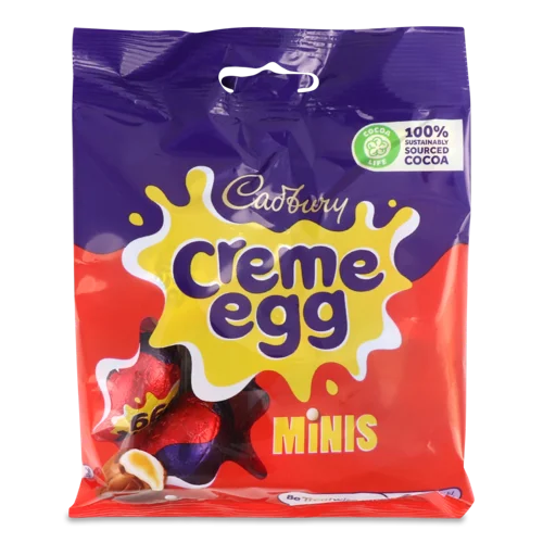 Шоколадні Яйця Cadbury З Крем Начинкою, н/к, 100г