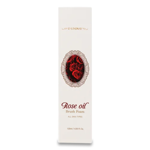 Пінка Для Вмивання З Щіточкою Rose Oil Lindsay, 120мл
