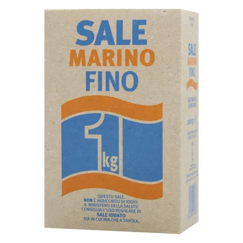 Сіль морська харчова дрібний помел 1кг