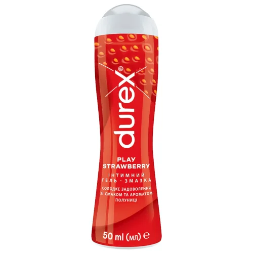 Гель-змазка інтимний Durex Play Saucy Strawberry 50мл