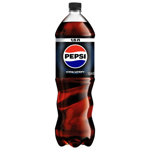 Напій газований Pepsi Black 1,5л 6 шт.
