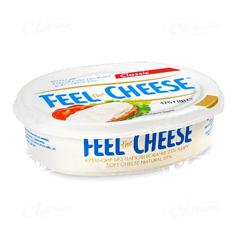 Сир Feel the Cheese вершковий 23%, 175г