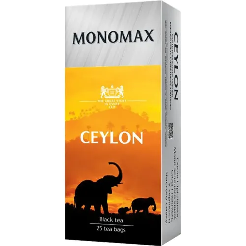 Чай Monomax Ceylon чорний цейлонський 25х2г