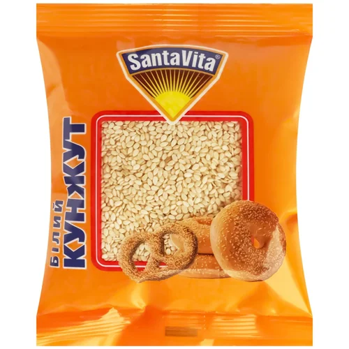 Кунжут Santa Vita білий 125г