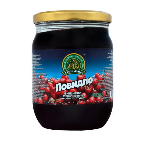 Повидло вишневе «Дари ланів» 630г