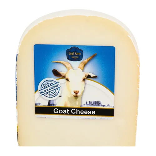 Сир 50% напівтвердий козячий Голландський Goat Farm в упаковці 200г