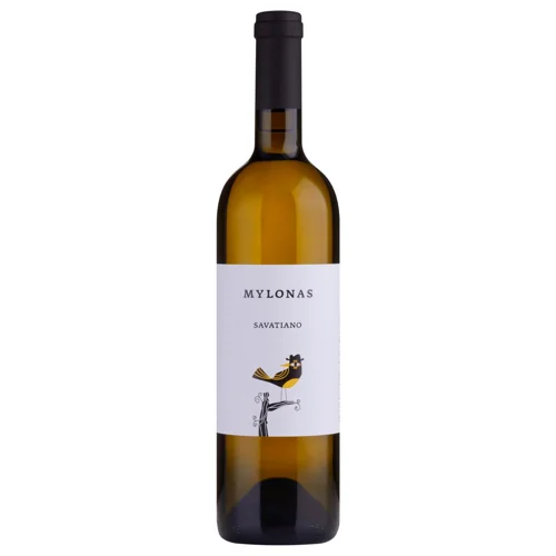 Вино Mylonas Savatiano біле сухе 12% 0,75л