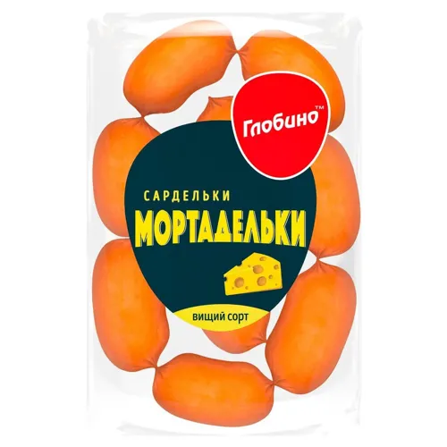 Сардельки Глобино Мортадельки вищий гатунок