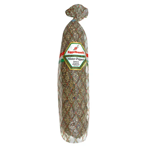 Ковбаса Салямі Еггельбуш Пеппер в зеленому перці сиров'ялена кг