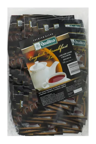 Чай Qualitea Англійський сніданок чорний 100пак