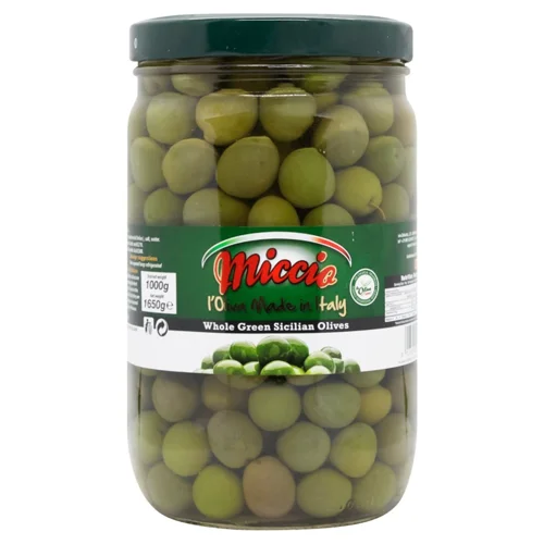 Оливки Miccio Сицилійські 1,7л