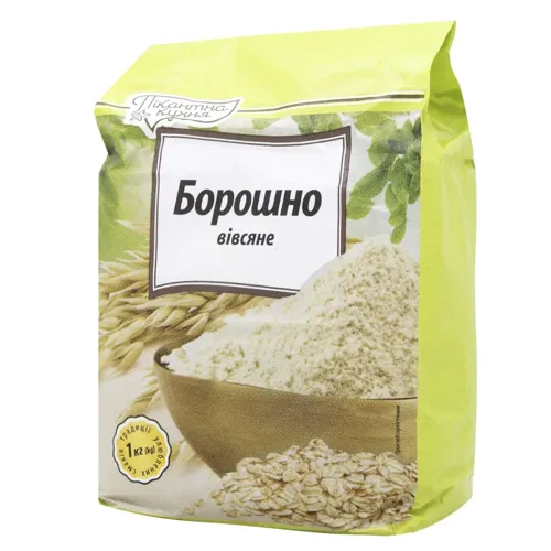 Борошно Пікантна кухня вівсяне 1кг