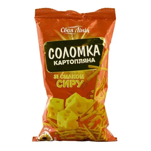 Картопляна соломка зі смаком сиру, 75г