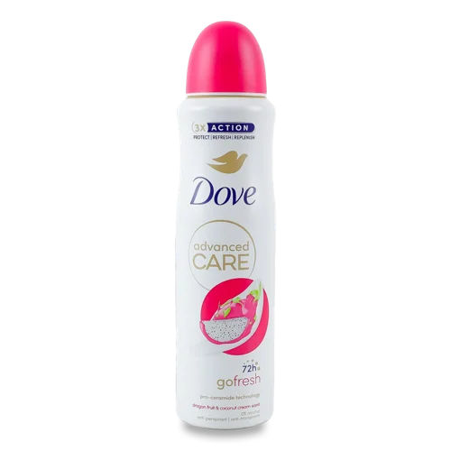 Антиперспірант Аерозоль Dove Dragon Fruit & Coconut Cream Смак Advanced Care 150мл