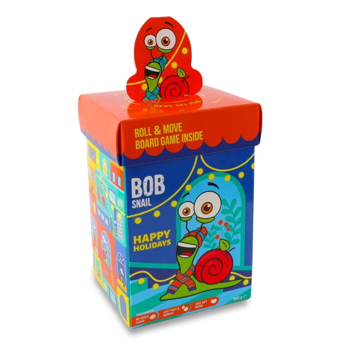 Набір Продукції З Грою Та Іграшкою, Подарунковий Бокс Bob Snail, к/у, 300г