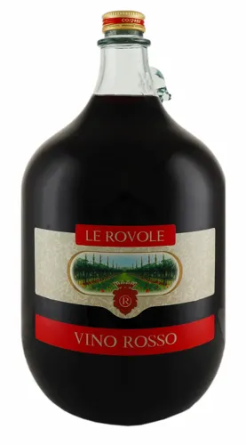 Вино 5л 10% червоне сухе Le Rovole пл