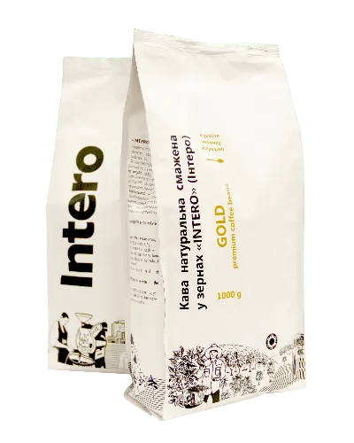 Кофе в зернах Intero Vending Gold преміум кава 1кг
