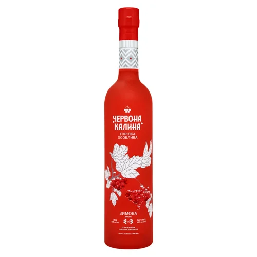 Горілка Червона Калина Особлива Зимова Special 40% 0,5л