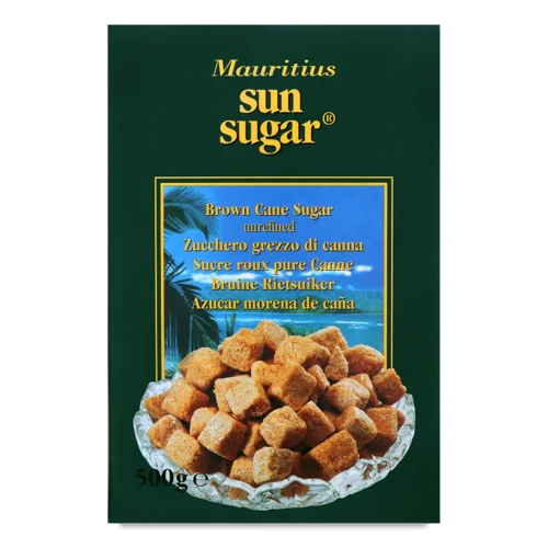 Цукор Коричневий Кубиками Sun Sugar Mauritius, к/у 500г