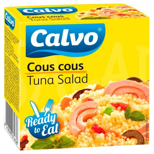 Салат Calvo кус-кус з тунцем 150г
