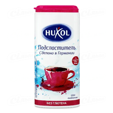 Замінник цукру Huxol без глютена 1200 шт 72г