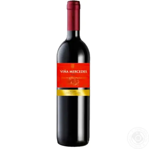 Вино Vina Mercedes Merlot червоне сухе 13% 0,75л
