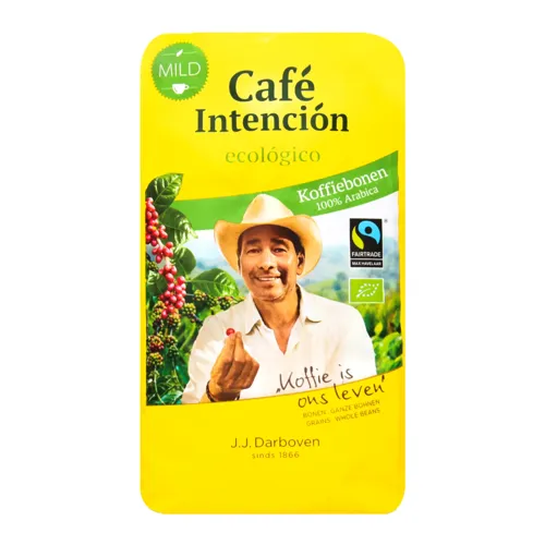 Кава J.J.Darboven Cafe Intencion ecologico в зернах 500г