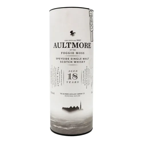 Віскі 0.7л 46% солодове 18 years Aultmore тубус