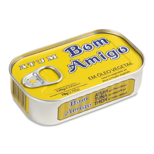 Тунець Bom Amigo в рослинній олії,120г