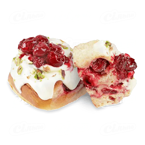 Булочки «Крафтяр» роли з вишнями, кг