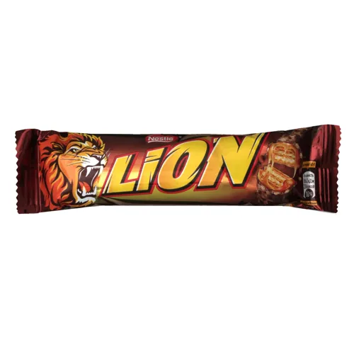 Вафлі з м'якою карамеллю і пластівцями вкриті глазур'ю Lion м/у 42г