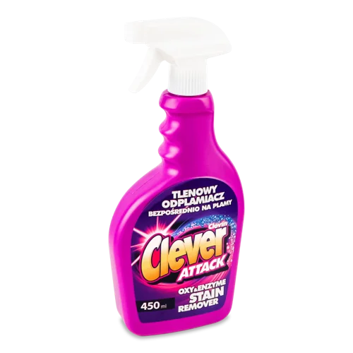 Плямовивідник Рідкий Attack Clever В/ґ 450мл