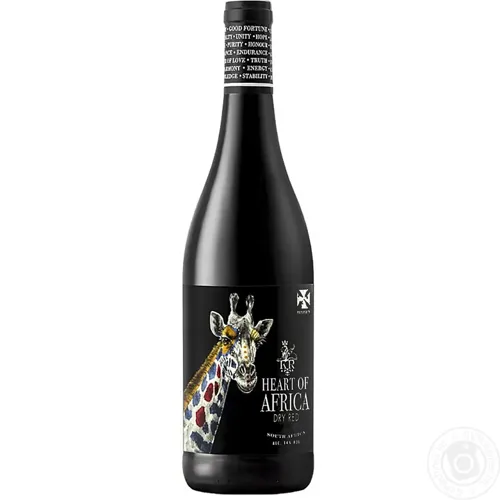 Вино Heart of Africa червоне сухе 14% 0,75л
