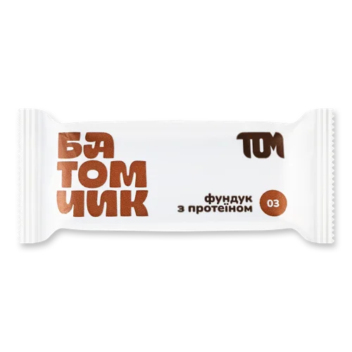 Протеїновий Батончик Фундук, в/ґ, 45г