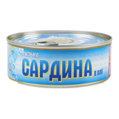 Сардина В Олії Вищого Ґатунку Baltic Sea З/Б 240г