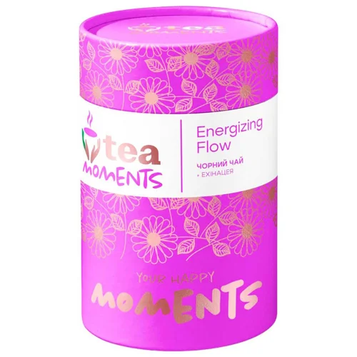 Чай чорний Tea Moments Енергійний потік 70г