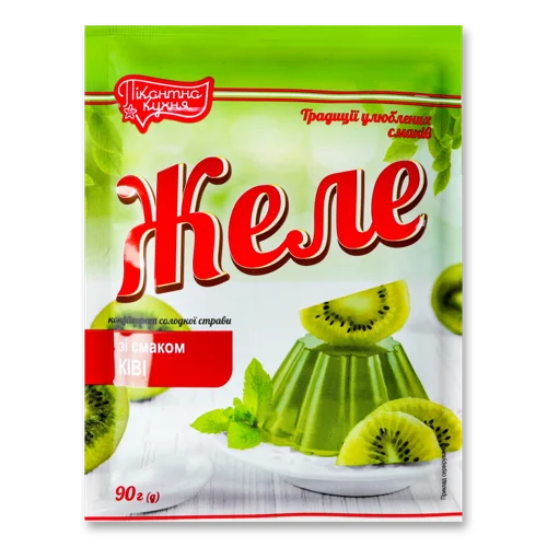 Желе Зі Смаком Ківі, Пікантна Кухня, м/у 90г