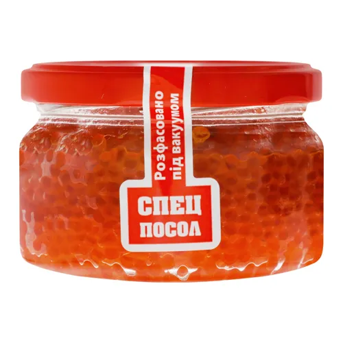 Ікра лососева зерниста Спецпосол с/б 180г