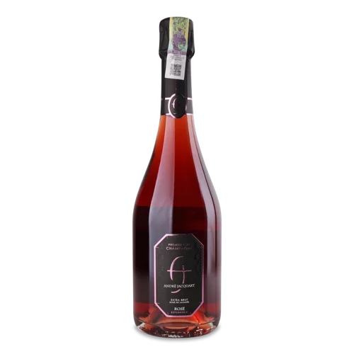 Шампанське AndreJacquard Розе Де Сеньє Екстра Брют, 0.75л