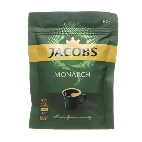 Кава натуральна розчинна сублімована Monarch Jacobs д/п 60г