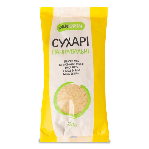 Сухарі Панірувальні Вищого Ґатунку, м/у 200г