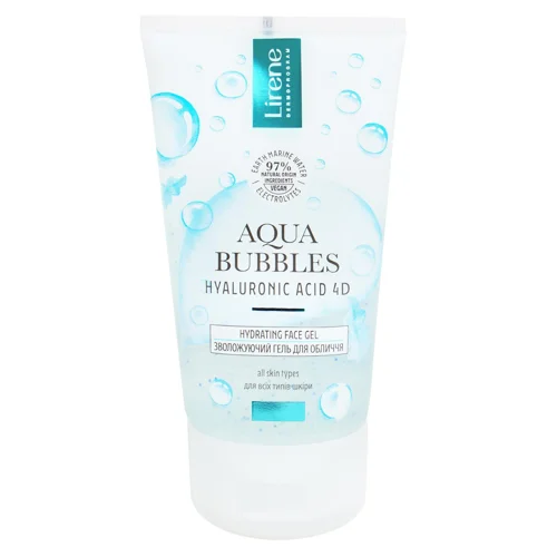 Гель для обличчя Lirene Aqua Bubbles 150мл