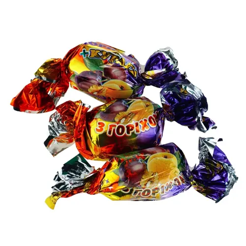 Цукерки Аметист плюс Чорнослив+Курага з горіхом в глазурі вагові