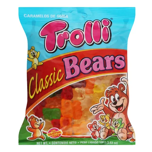 Цукерки желейні зі смаком фруктів Classic Bears Trolli м/у 100г