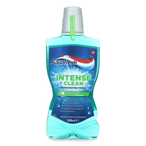Ополіскувач Для Порожнини Рота Intense Clean Aquafresh, 500мл